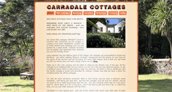 Desktop Screenshot of carradalecottages.com